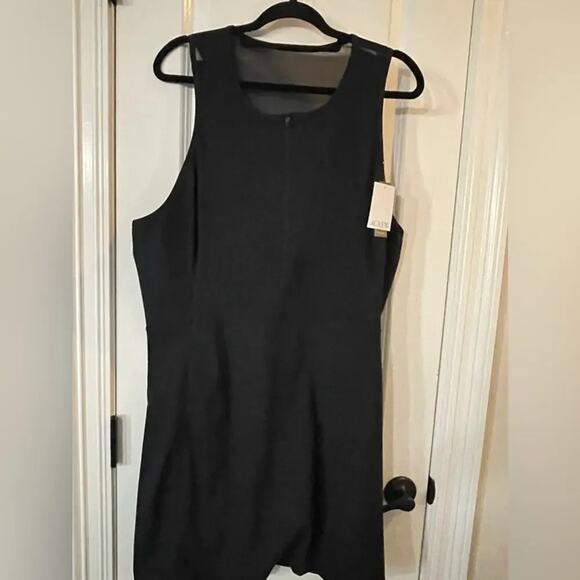 J. Crew Classic Black Active Mini Dress - Picture 3 of 9
